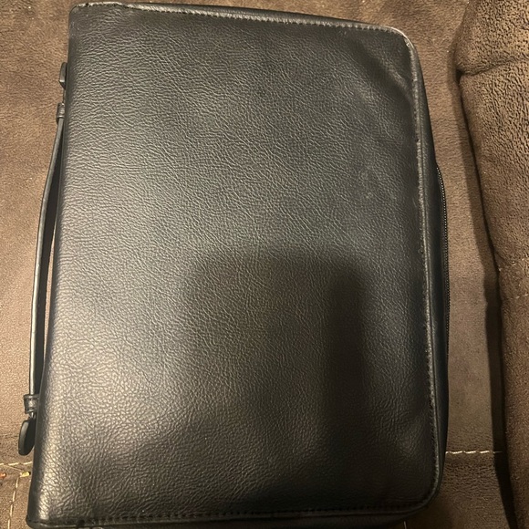 Other - Black Leather Men's Bag